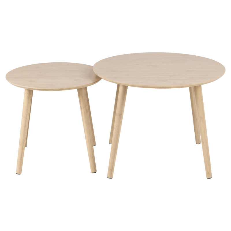 Mcghee Solid Wood Four Leg Coffee Table