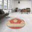 Tapis orange/bleu clair/brun clair traditionnel-881542573