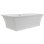 Studio 70" x 36" Freestanding Air Acrylic Bathtub