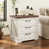 White/Dark Walnut selected