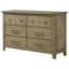 Commode 6 tiroirs Pelton