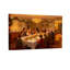 «Christmas Family Gathering Christmas Dinner Scene», ensemble de 3 impressions d'art sur toile-1067385548