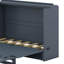 Queen Size Murphy Bed With Large Drawer,USB Ports And Outlets-107727068