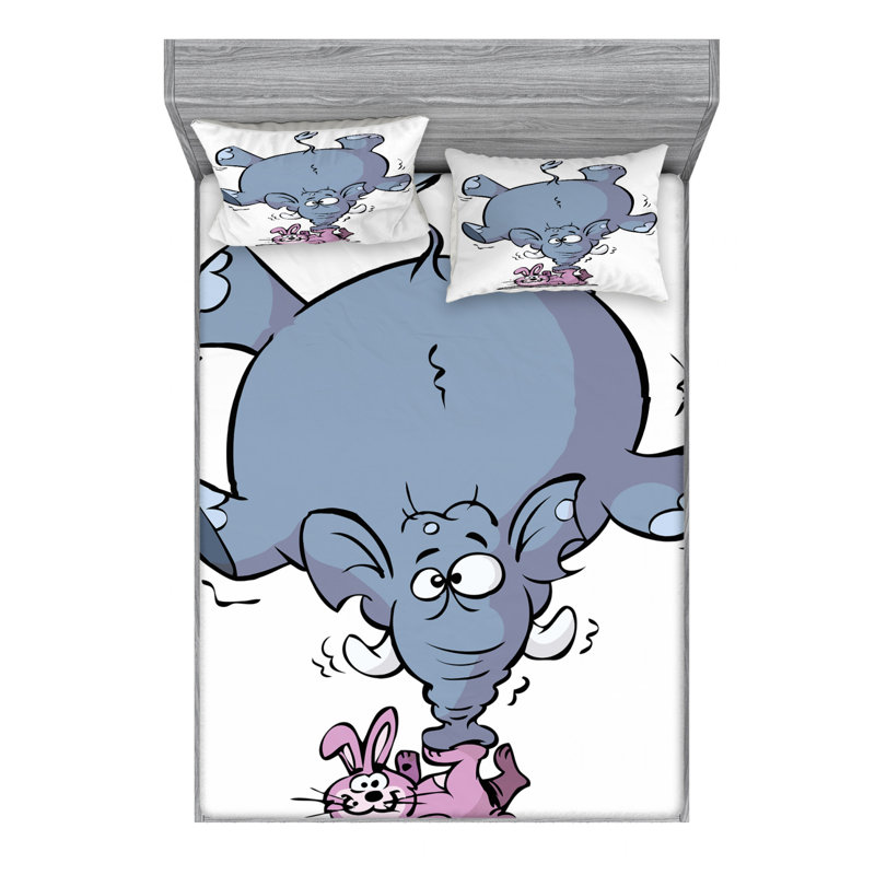 Microfiber Sheet Set, Full Sheet Set with Fitted Sheet