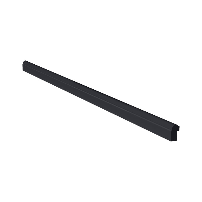 Moulure sur rail légère Sinber, Noir