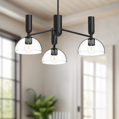 Lustre classique unique à 3 lumières Casoria