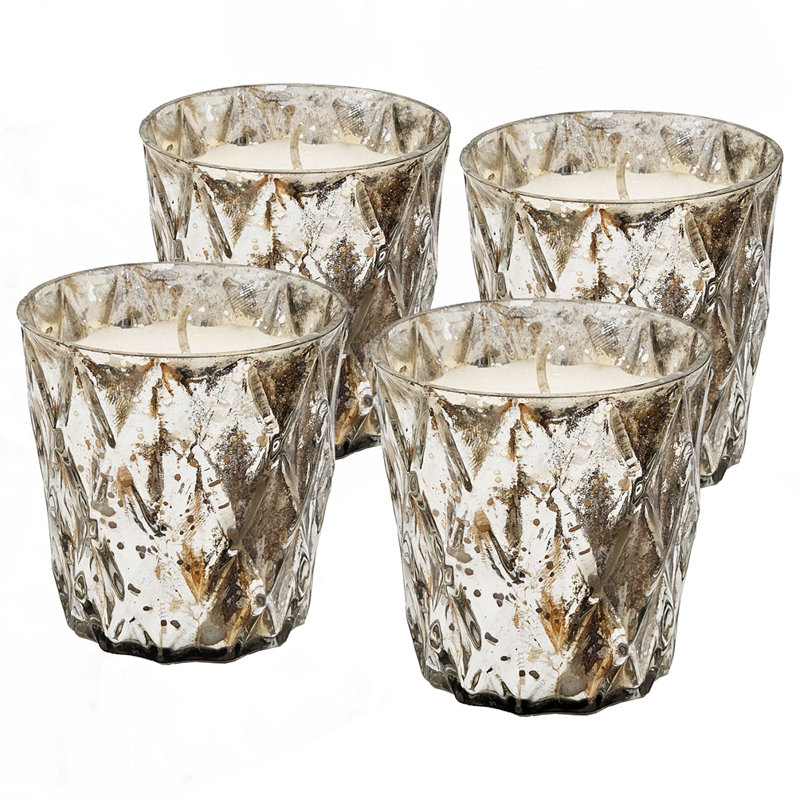 Bougie en cire de soja parfumée S / 4