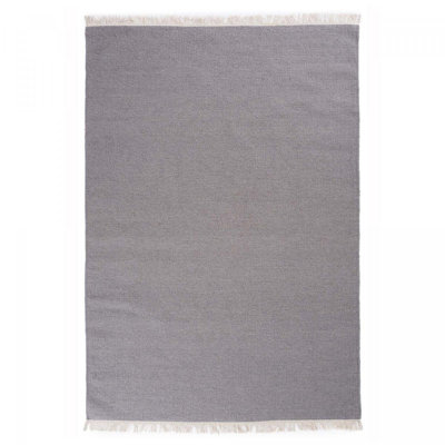 Wabbaseka Solid Colour Hand Woven Area Rug