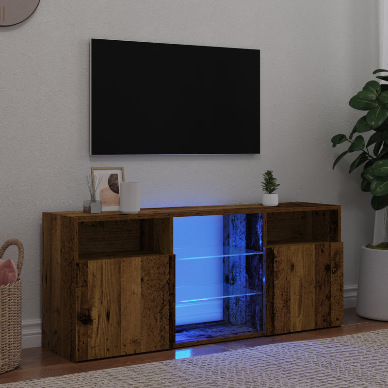 Evelia TV Stand for TVs up to 50", Old Wood