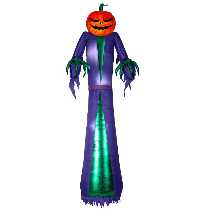12 pi. Jack-O-Reaper de feu et de glace