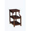 Table d'appoint ACME Wasaki avec USB, espresso