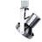 Brushed Steel Adjustable Track Lighting Head-53634242
