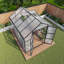Serre en polycarbonate, serres de plain-pied pour toutes les saisons-122037307-122037308