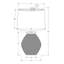 Lampe de table Aya, abat-jour en lin, 25 po-103381137-103381139