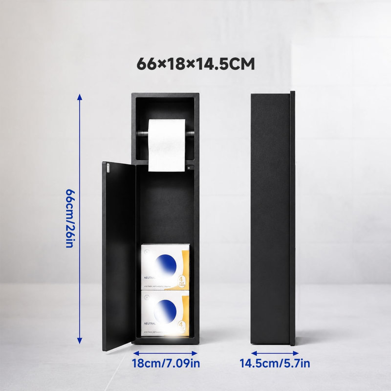 Stainless Steel Freestanding Bathroom Cabinet