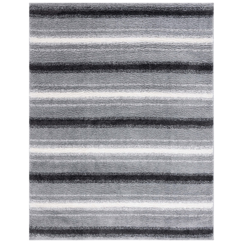 Tapis à rayures Merceer, Rectangle 8 pi x 10 pi
