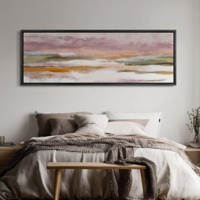 «Mute Mountain Layers», impression de paysage abstrait, art mural