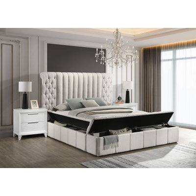 Kayland 3 Piece Upholstered Bedroom Set