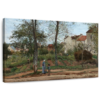 Paysage d'Alvord à Louveciennes, automne 1870