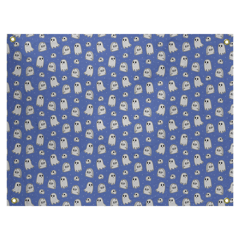 Tapisserie ghost par katelyn elizabeth Kitterman, Intérieur / extérieur, H 60,5 po x l 81,5 po