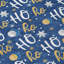 Tapis bleu marine flocon de neige intérieur / extérieur lavable à la machine Ho Ho Ho Xhevrie-625192624