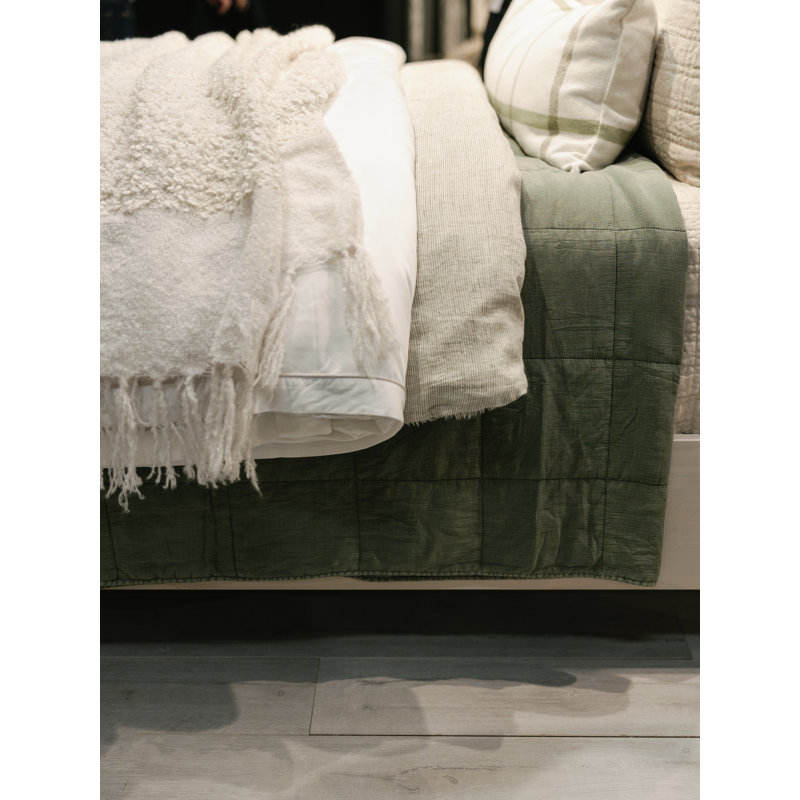 Antwerp Coverlet, King Coverlet, Moss
