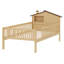 Lit plateforme en bois avec DEL-769487560-769487561
