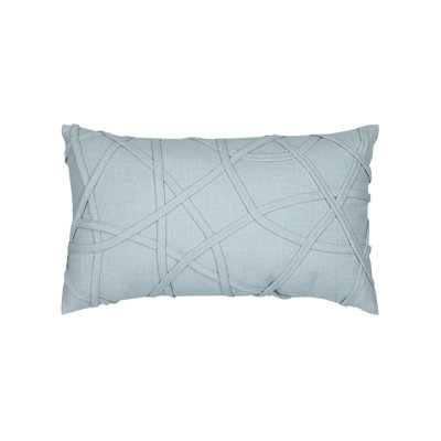 Illusion Indigo Rectangular Performance Pillow Cover & Insert