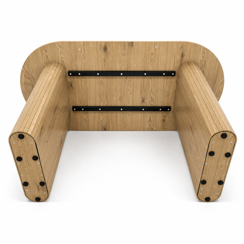 Table de salle à manger 70,8 po, En bois