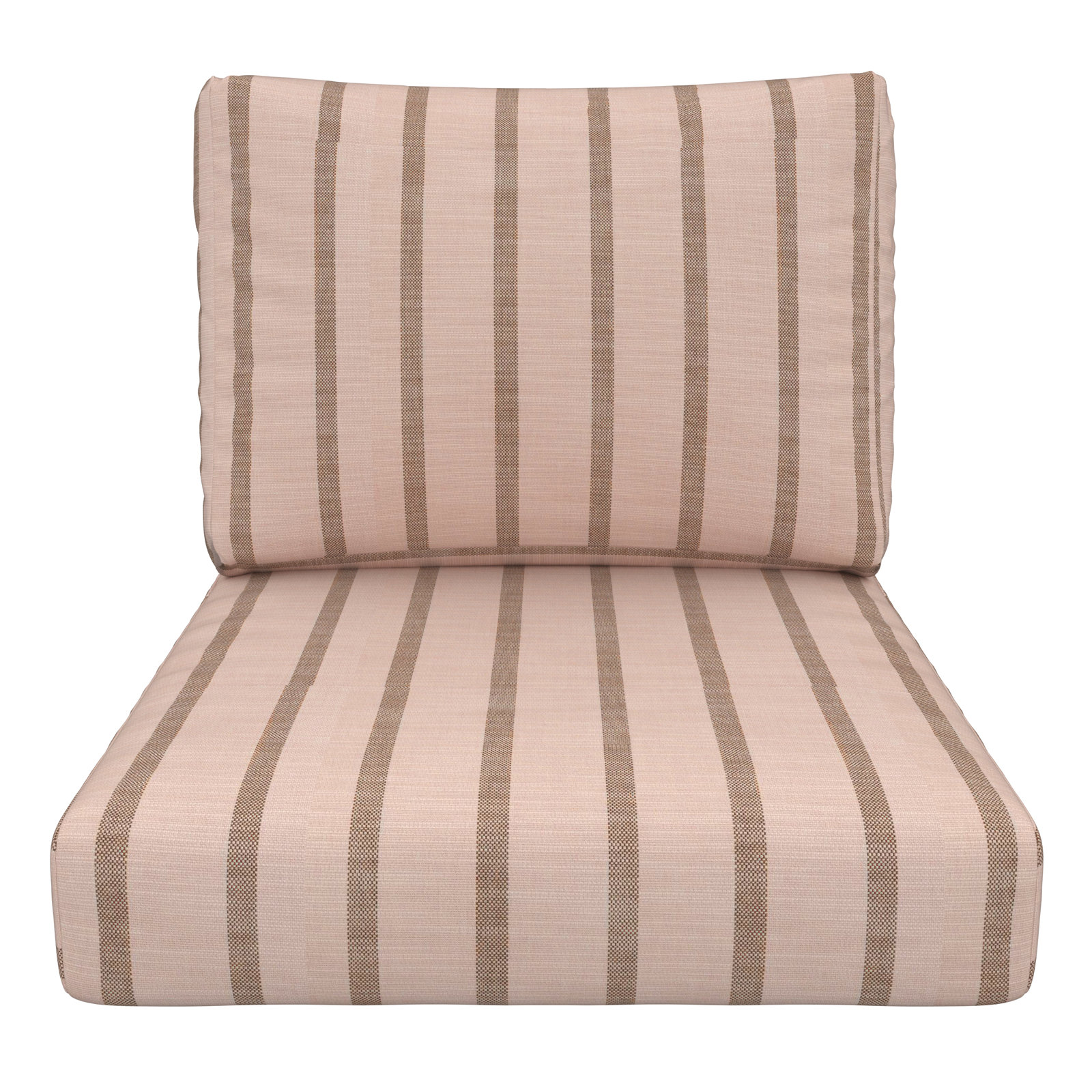 Lani 24" Sunbrella® Seat and Back Cushion, Unwind Cameo