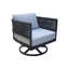 Chaise longue pivotante avec table de bout Olympic