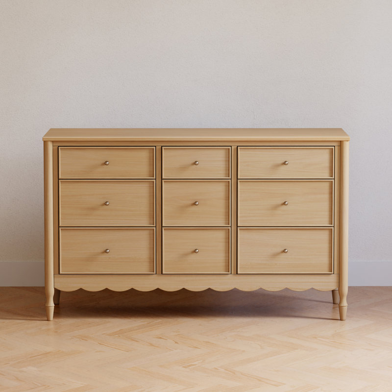 Ambrosia 9-Drawer Assembled Dresser, Honey