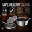 Hell's Kitchen Hybrid 3-Piece Pot and Pan Starter Set with Lid