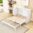 Murphy Wooden Frame Bed with Drawer and USB Port-295990312-295990313