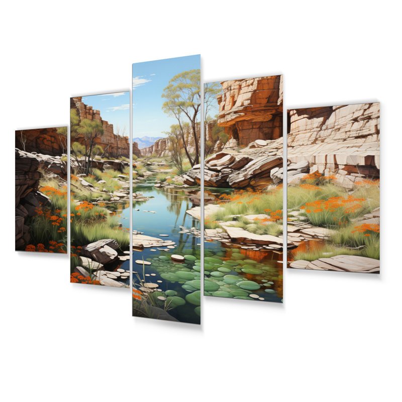 Rustic Landscape & Nature Wall Decor on Metal