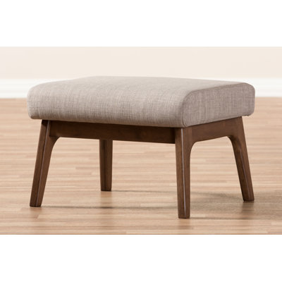 57.51cm Wide Rectangle Solid Colour Standard Ottoman