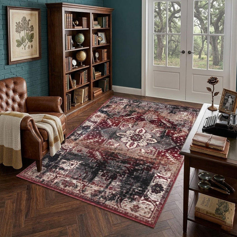 Wello Rug, Black, Rectangle 60 x 110 cm