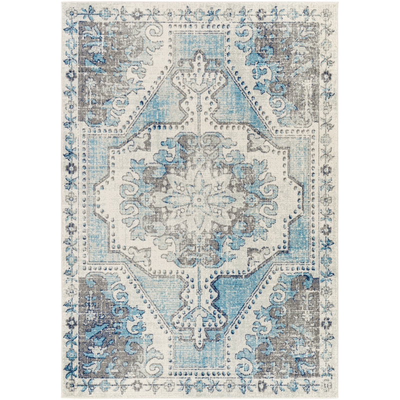Oriental Indoor Rug, Rectangle 5'3" x 7'3"