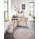 Lauge Hand Felted Wool Beige Rug