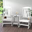 3-Piece Rocking Chair Set With Coffee Table-596539266