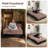 WOWMAX Folding Sofa Bed, Adjustable Floor Sofa Couch, Portable Fold Out Chair Bed Comfy Floor Sofa Lounge for Living Room Bedroom, Compression-120281557