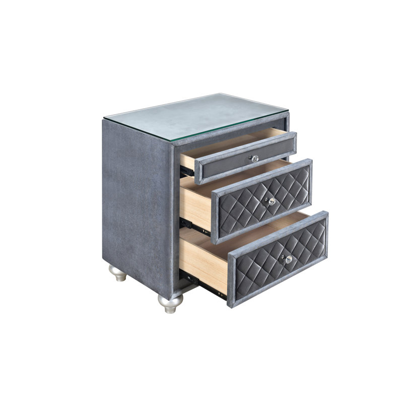 Table de chevet Cameo Grey