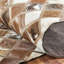 Brelin Cowhide Patchwork Area Rug in Brown-1719428762