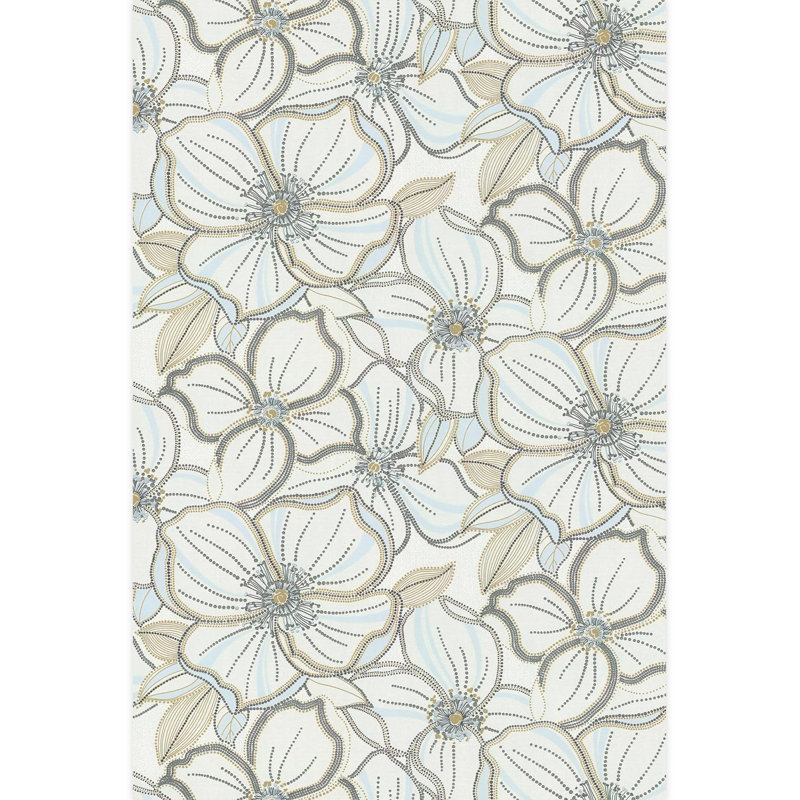Peel & Stick Floral Border, 72" L x 48" W