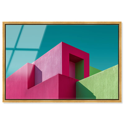 Aquamarine Angle II Print by Oliver Gal