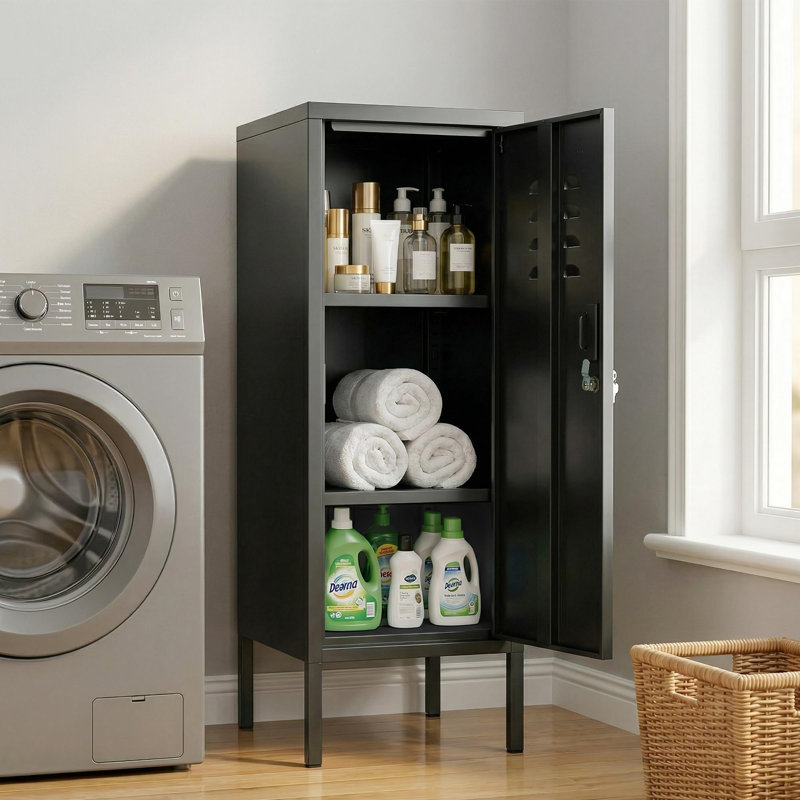 File Cabinet, Black
