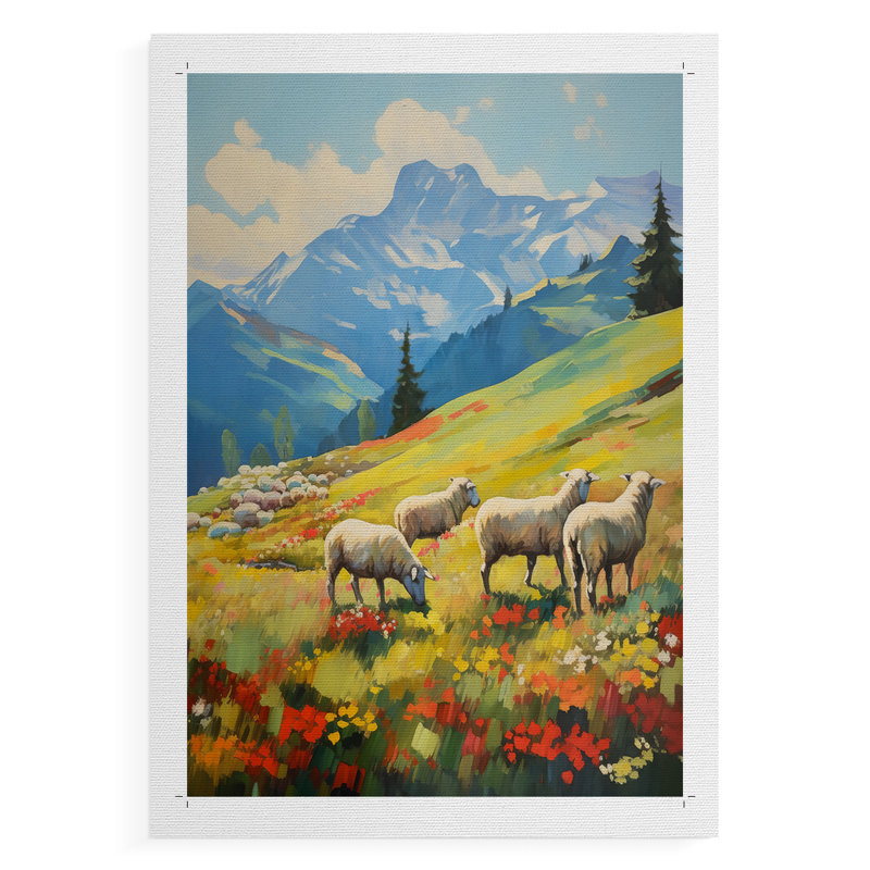 Paysages série CCXLII - Impression sur toile seulement - NON-CADRE, H 18 po x l 12 po