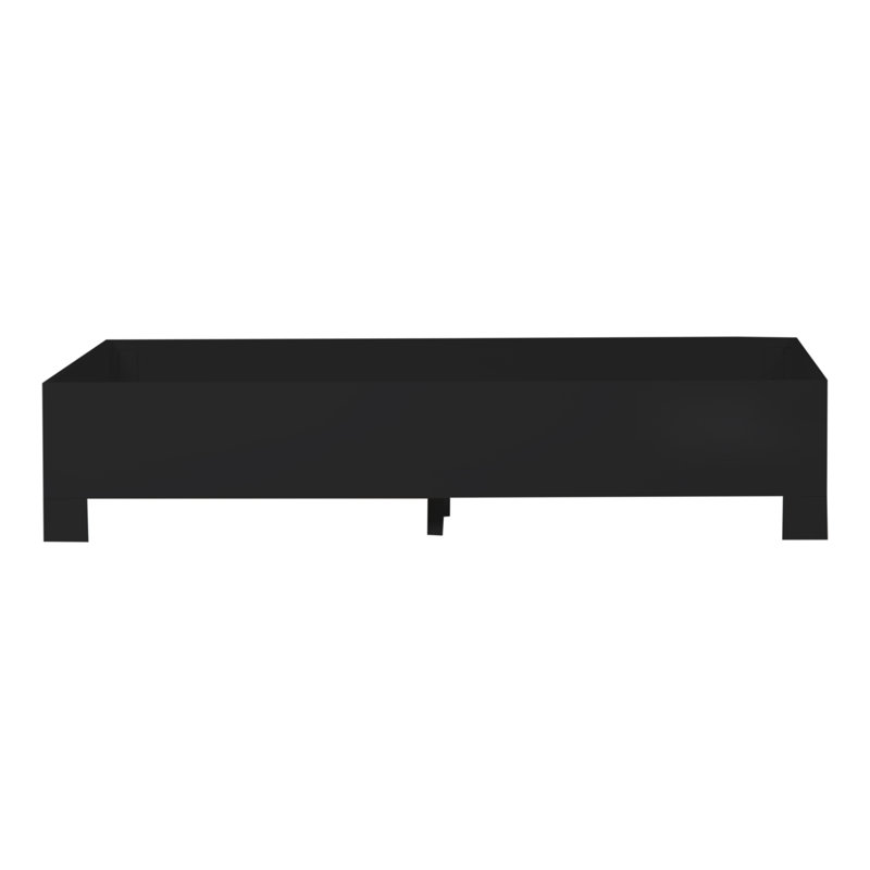 Silas Queen Standard Bed, Black, King, Black