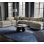 Kawai Hand Tufted Wool/Viscose Abstract Area Rug in Blue/Gray/Black-783830901