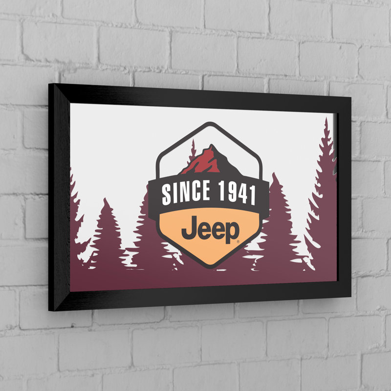 Wood Rectangle Wall Mirror